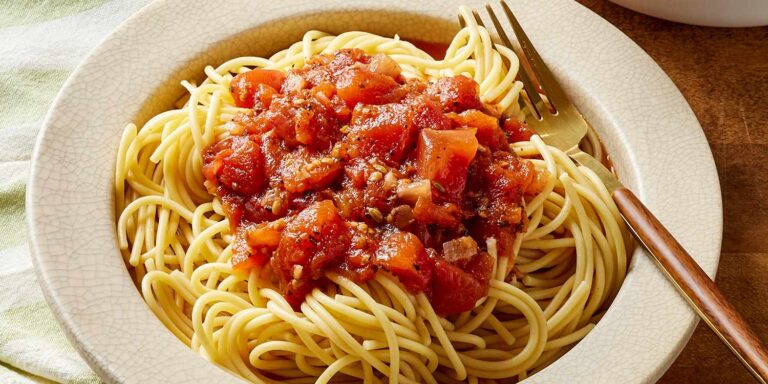 My Italian grandma was famous for her tomato sauce without a cooking-now I do it repeatedly