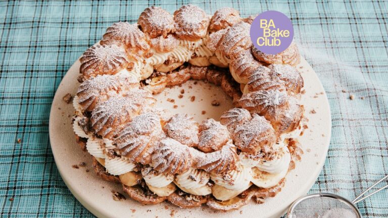 Banana pudding paris-brest recipe | Epic